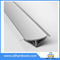 Wooden Top Backsplash PVC Profile Silver Worktop Profile Accessories