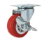 Black Rubber Caster Wheel/ Light Caster