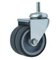 Double Wheel Caster TPR Caster