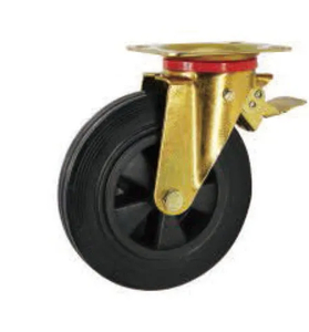 Trash Bin Wheel Caster Garbage Can Caster with Brake