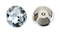 Elegant Crystal Button Decorative Nails for Stylish Furniture