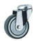 TPR Wheel Casters with Screw Brake