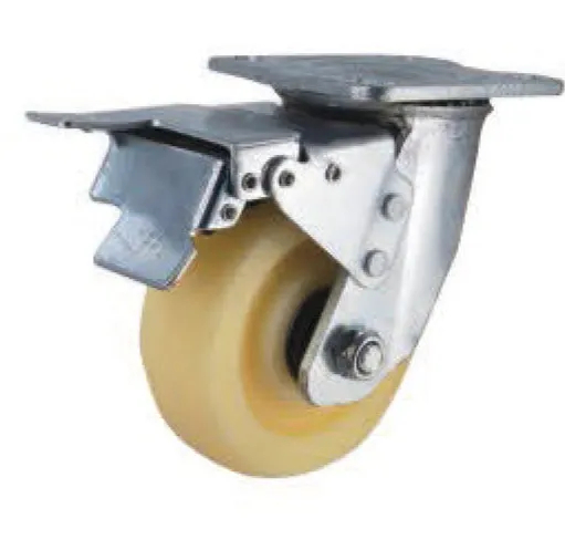 PP Caster Heavy Duty Caster Wheel with Brake