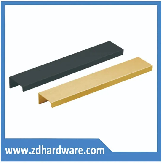 Hot Sell Differet Colours Aluminum Cabinet Handles Aluminium Furniture Hardware Pulls Drawer Knobs Fittings Profiles Handle