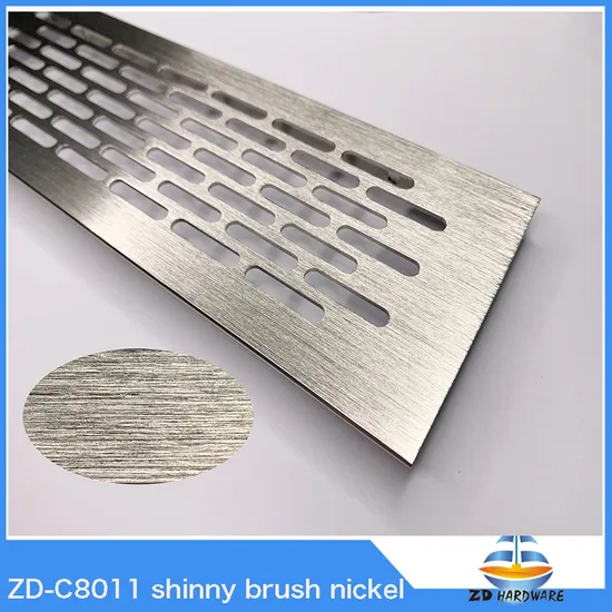 Aluminum Air Vents Grids Profiles Kitchen Cabinet Ventilation Grills