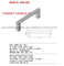Modern Stainless Steel Cabinet Handles with Powder Coating Finish