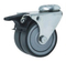 Double Wheel Caster TPR Caster