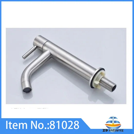 China Factory Bathroom Taps Stainless Steel Basin Faucets