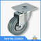 Grey Rubber Industrial Wheel Casters Factory Without Brake