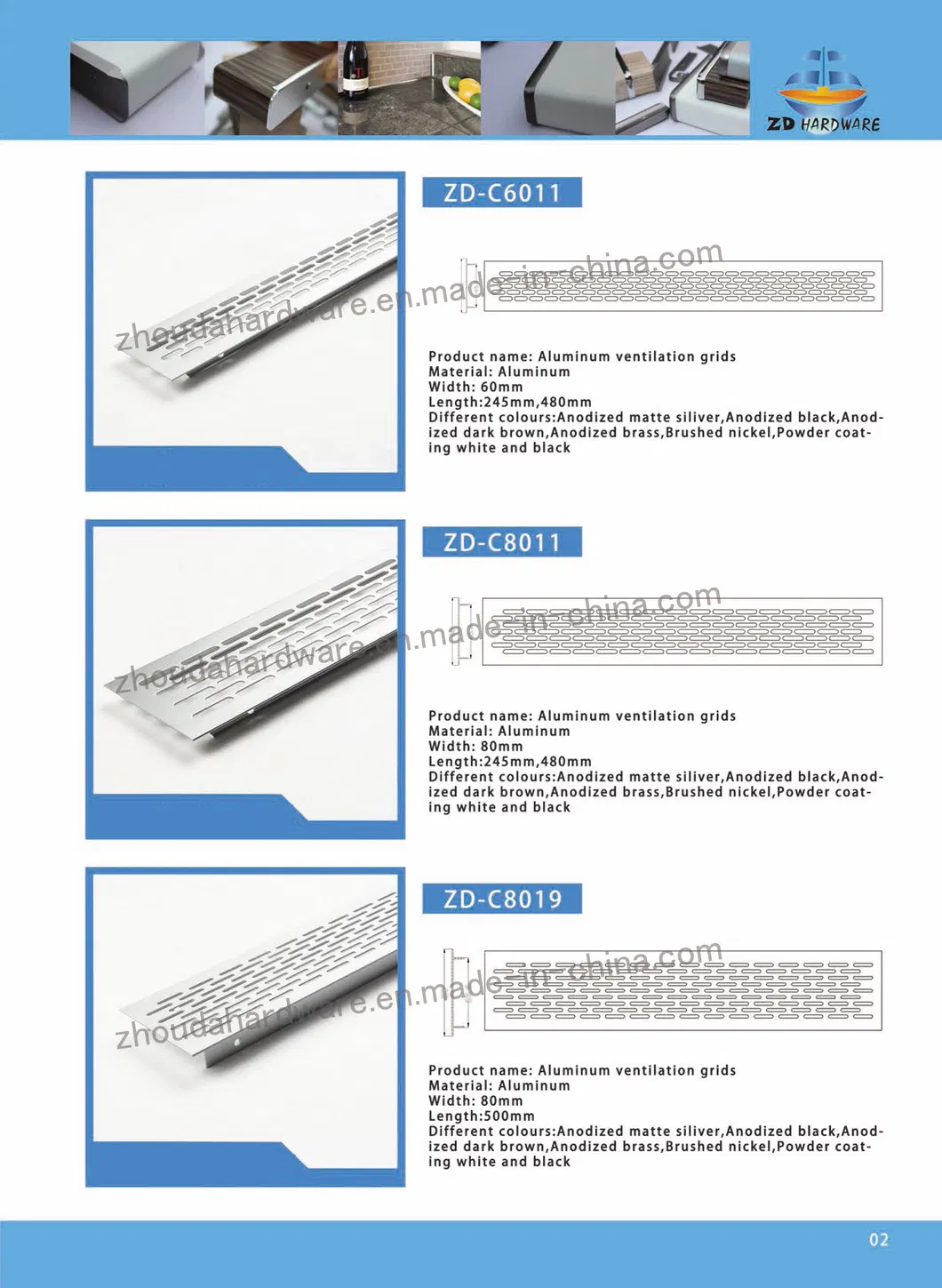 Aluminum 28mm 38mm Countertop Corner Joiner Strips for Kitchen Furniture