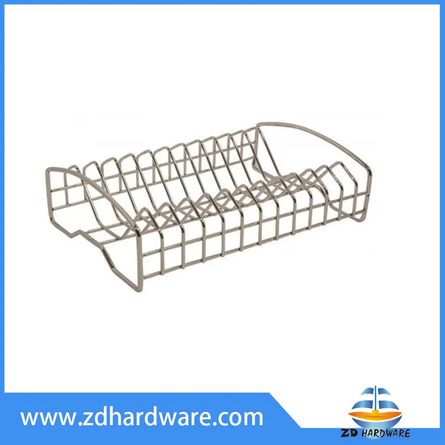 Kitchen Dish Drainer Plate Holders Hardware Basket Rack