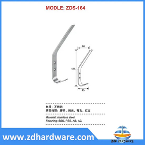 Stainless Steel Door Hooks Cloth Hanger Bathroom Accessories