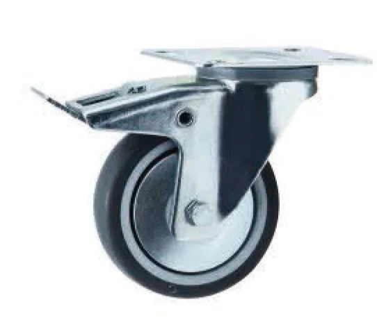 PU Wheel Caster with Brake