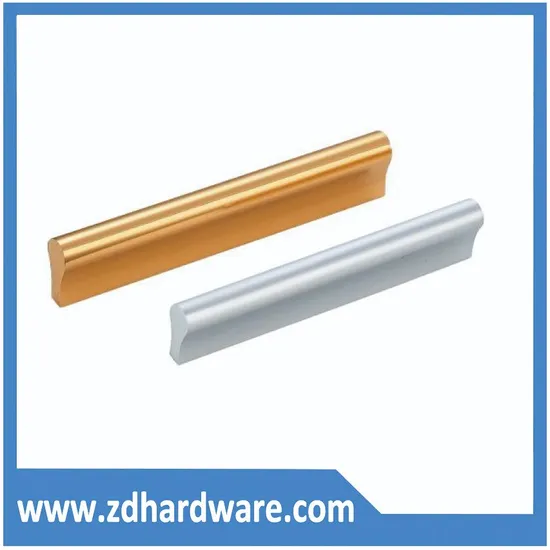 Manufacturer Aluminum Profiles Handle Decoration Cabinet Drawer Door Pulls Furniture Hardware Kitchen Fittings 448mm Black Gold Accessories