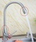 Zd Stainless Steel One Handle Cold Hot Mixer Sink Faucet