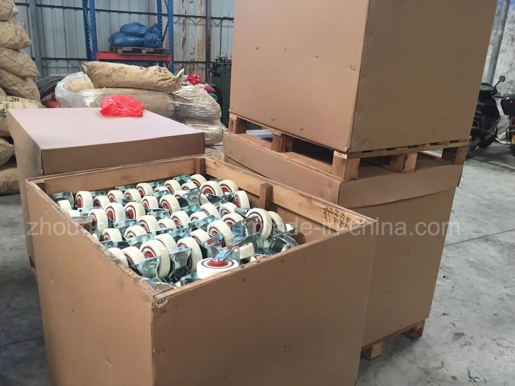 Fixed PU Castors Wheel Industrial Caster Good Quality Factory