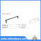 Stainless Steel Bathroom Handles Shower Glass Door Fittings Hardware