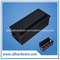 Buffer Aluminium Brush Cable Box / Aluminum Desk Line Box