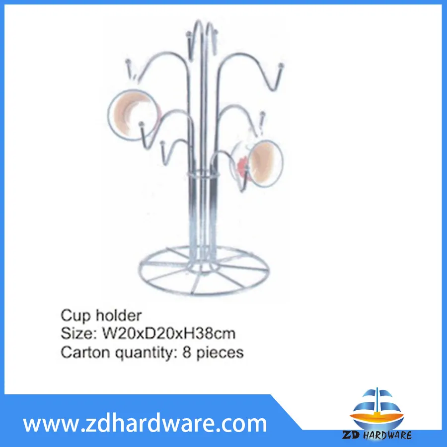 Coffee Cup Hanging Holders Glasses Hook Rack Furniture Hardware