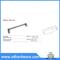 Stainless Steel Bathroom Handles Glass Door Big Pull Furniture Fittings Hardware