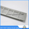 Aluminum Ventilation Grilles / Air Ventilator for Cabinet Grills Brush Nickel 100*500mm