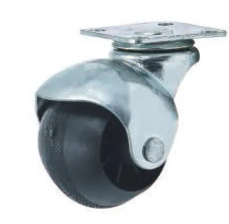 Round Wheel Caster Light Caster Without Brake