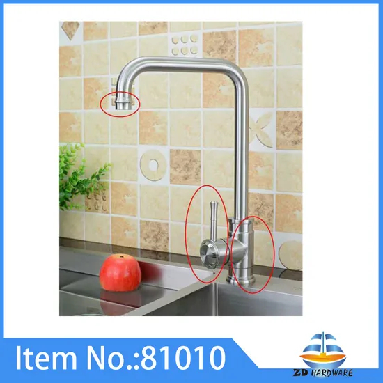 Kitchen Mixer Sink Faucets One Handle Cold Hot Taps