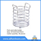 2 Tier Spice Rack Kitchen Storage Condiment Holder Wall Mounted Hardware Baskets