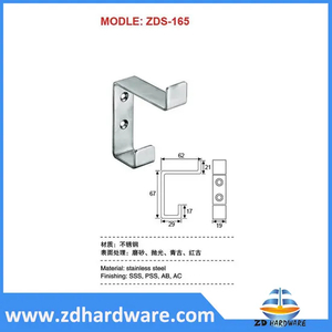 Stainless Steel Bathroom Hooks Cloth Hanger Furniture Accessories