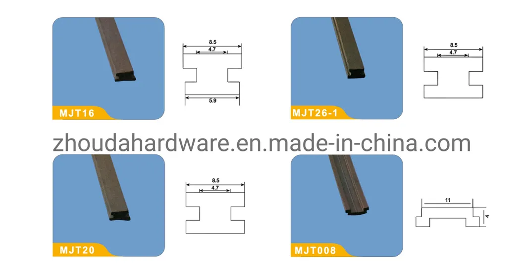 Plastic Seals for Bathroom Door / Bathroom Door Seals