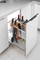 Flat Steel Basket 3D Kitchen Wire Basket