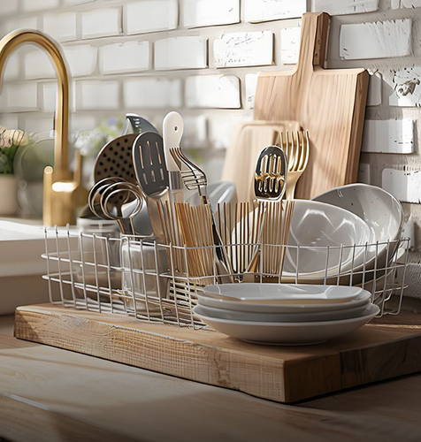 Modern Kitchen and Bathroom Storage Solutions