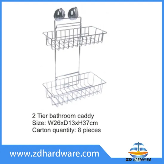 Zd Bathroom Organizer Rack Shower Caddy Storage Shelf Basket