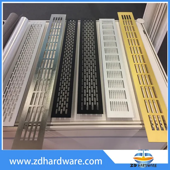 Aluminum Ventilation Grills Cabinet Aluminum Profile Air Ventilation Air Outlet