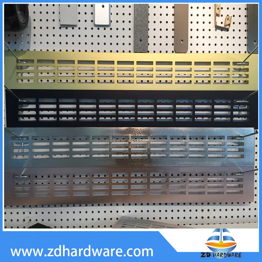 Aluminum Air Vents Grids Profiles Kitchen Cabinet Ventilation Grills
