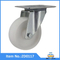 White Nylon Industrial Caster Wheel with Brake