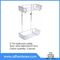 2 Tier Bathroom Caddy Shower Shelf Rack Shampoo Baskets