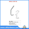 Stainless Steel J Shape Clothes Hooks Robe Hanger Furniture Accessories