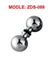 Zd 14mm Furniture Handles Lathe Fittings Hardware in Stainless Steel Finish