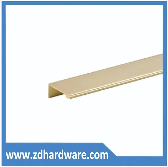 Good Aluminum Cabinet Pulls Profiles Handle Kitchen Hardware Furniture Fittings Door Knobs Gold Black