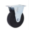 Black Rubber Caster Wheel/ Light Caster