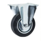 Industrial Rubber Wheel Caster with Brake