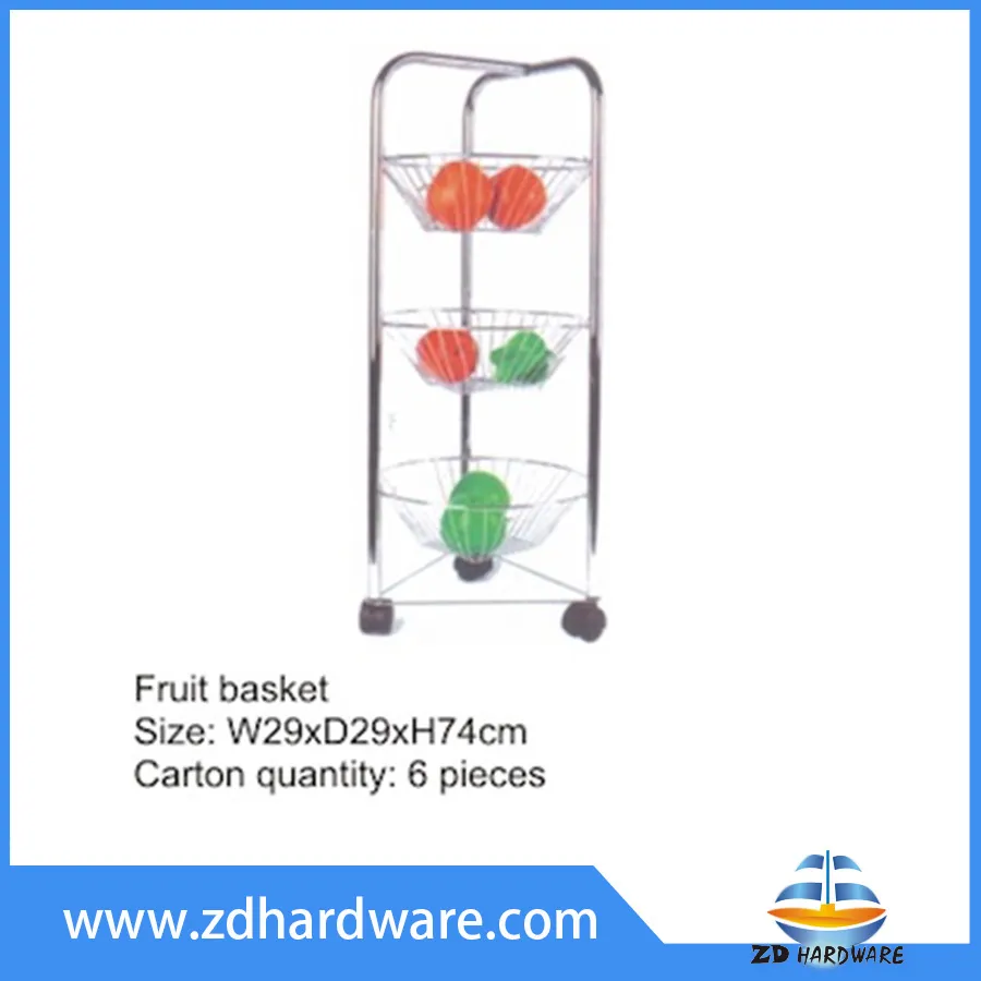 Removable Fruit Baskets Kitchen Storage Dish Drainer Vegetables Hardware Basket