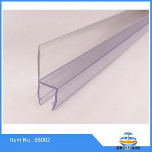 Bathroom Door Shower Room Glass Door Kitchen Window Waterproof PVC Enclosure Seal Strip