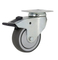 Gold Drill Furniture Caster Wheel with Plate