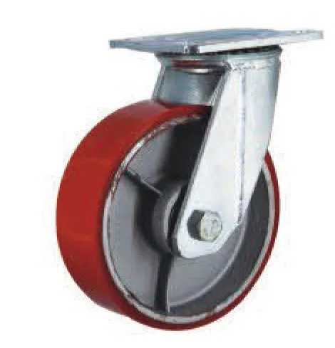 Iron Core PU Caster Heavy Duty Wheel Caster