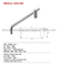 Furniture Handles Pulls Cabinets Stainless Steel Fittings 128mm