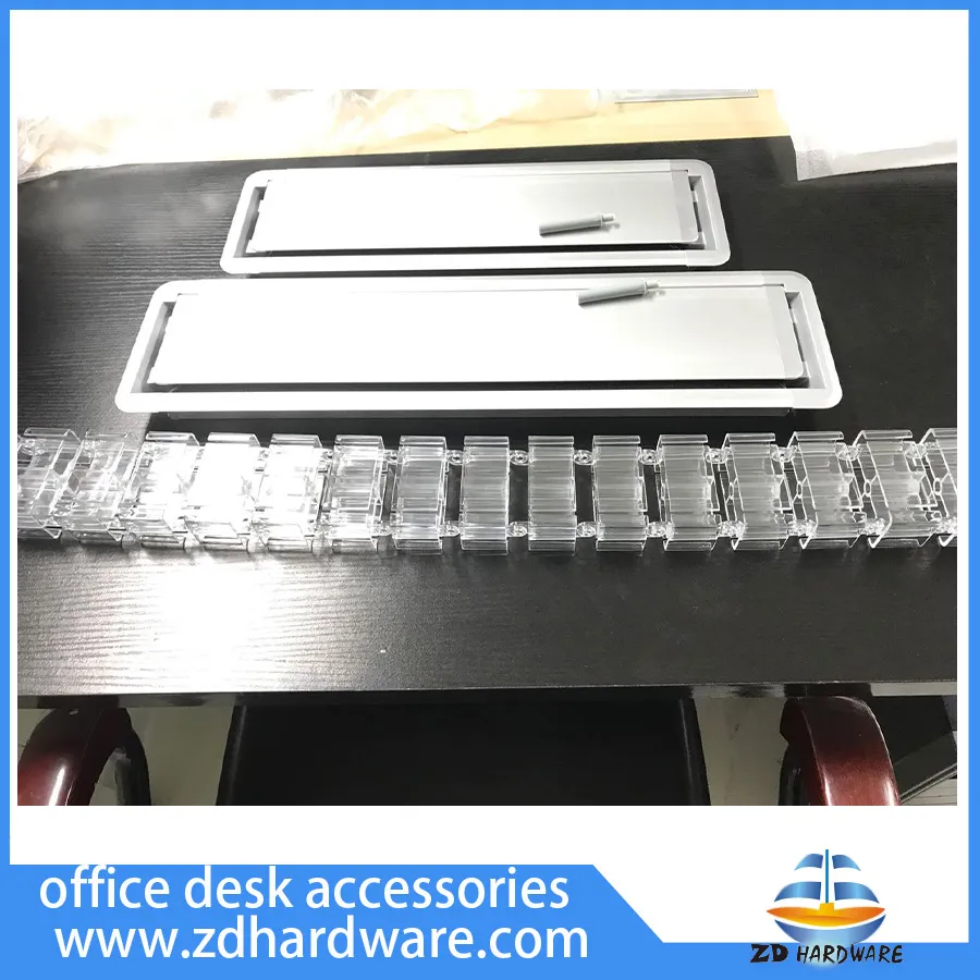 Office Cable Management Desk Accessories White Black Silver Transparent Color